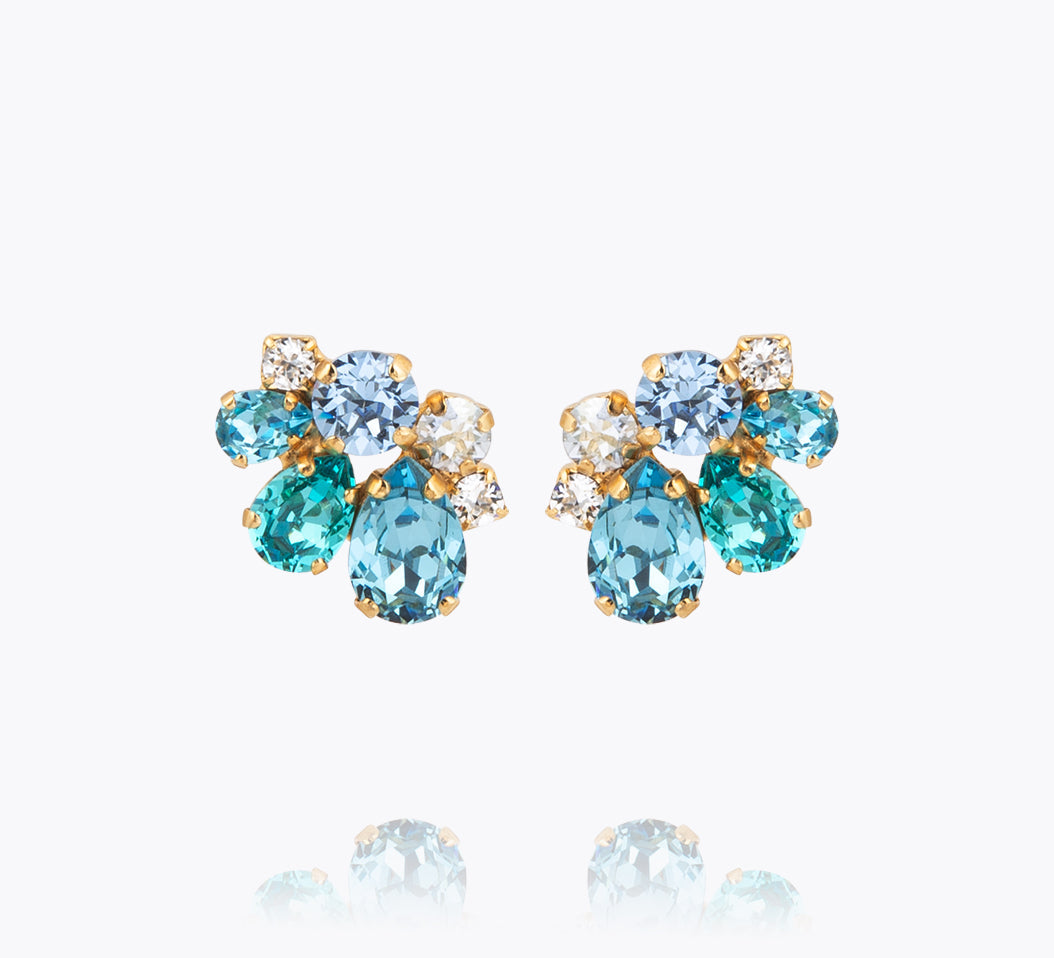 Caroline Svedbom - Katie Earrings Sea Breeze Combo Gold