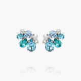 Caroline Svedbom - Katie Earrings Sea Breeze Combo Rhodium