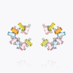 Caroline Svedbom - Gina Earrings Pastel Combo Rhodium