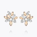 Caroline Svedbom - Melia Earcuff Crystal Golden Shadow Rhodium