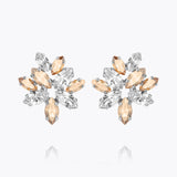 Caroline Svedbom - Melia Earcuff Crystal Golden Shadow Rhodium
