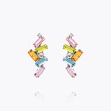 Caroline Svedbom - Nina Earrings Pastel Combo Rhodium