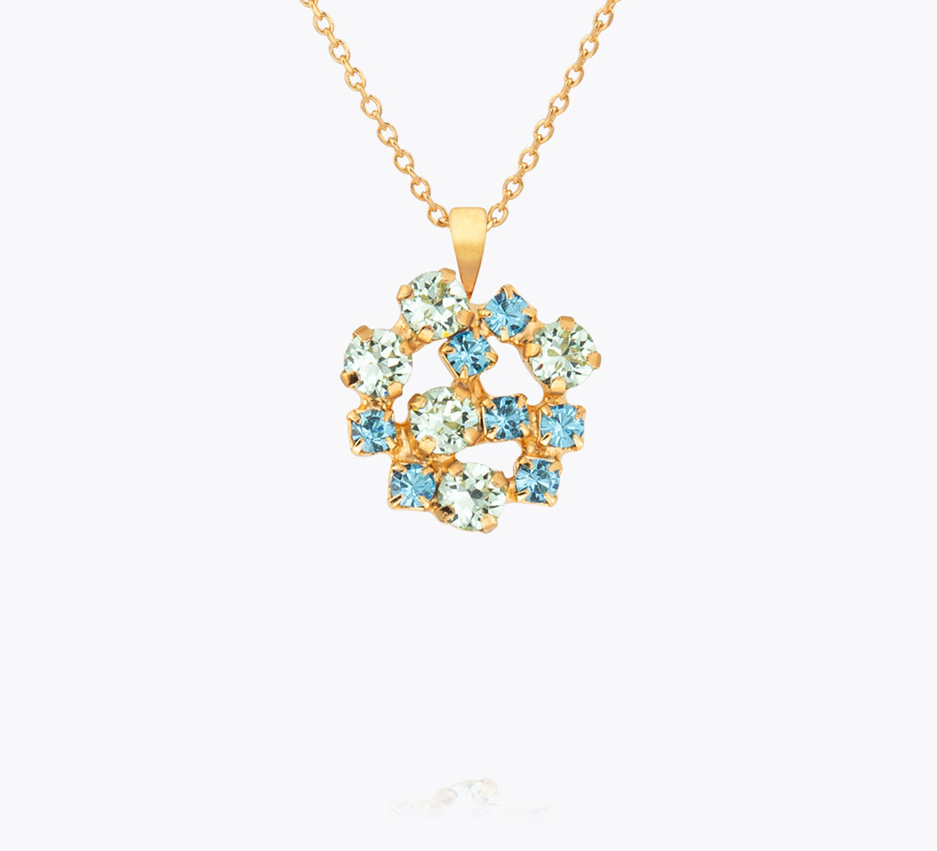 Caroline Svedbom - Kassandra Necklace Blue Combo Gold