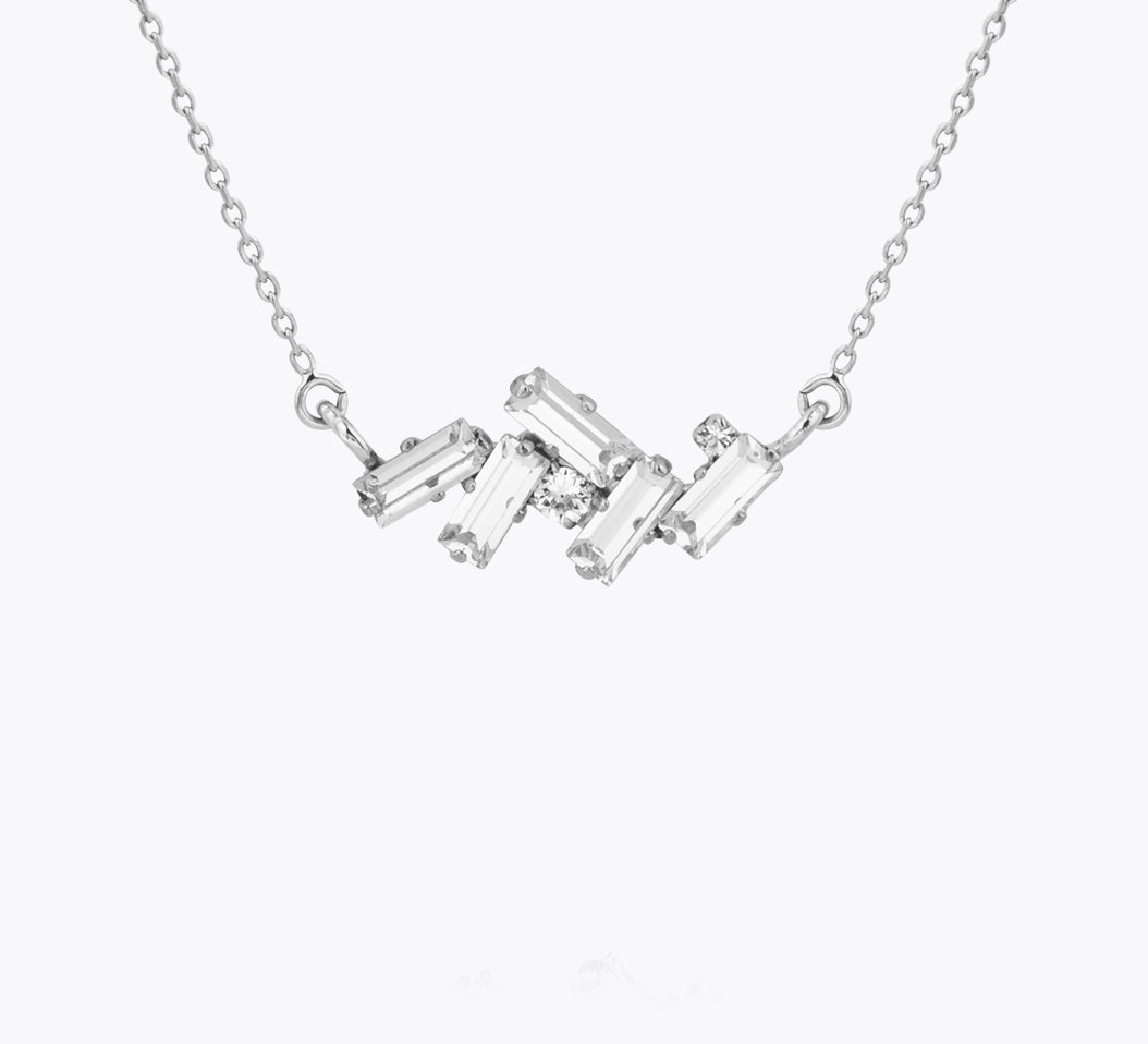 Caroline Svedbom - Nina Necklace Crystal Rhodium