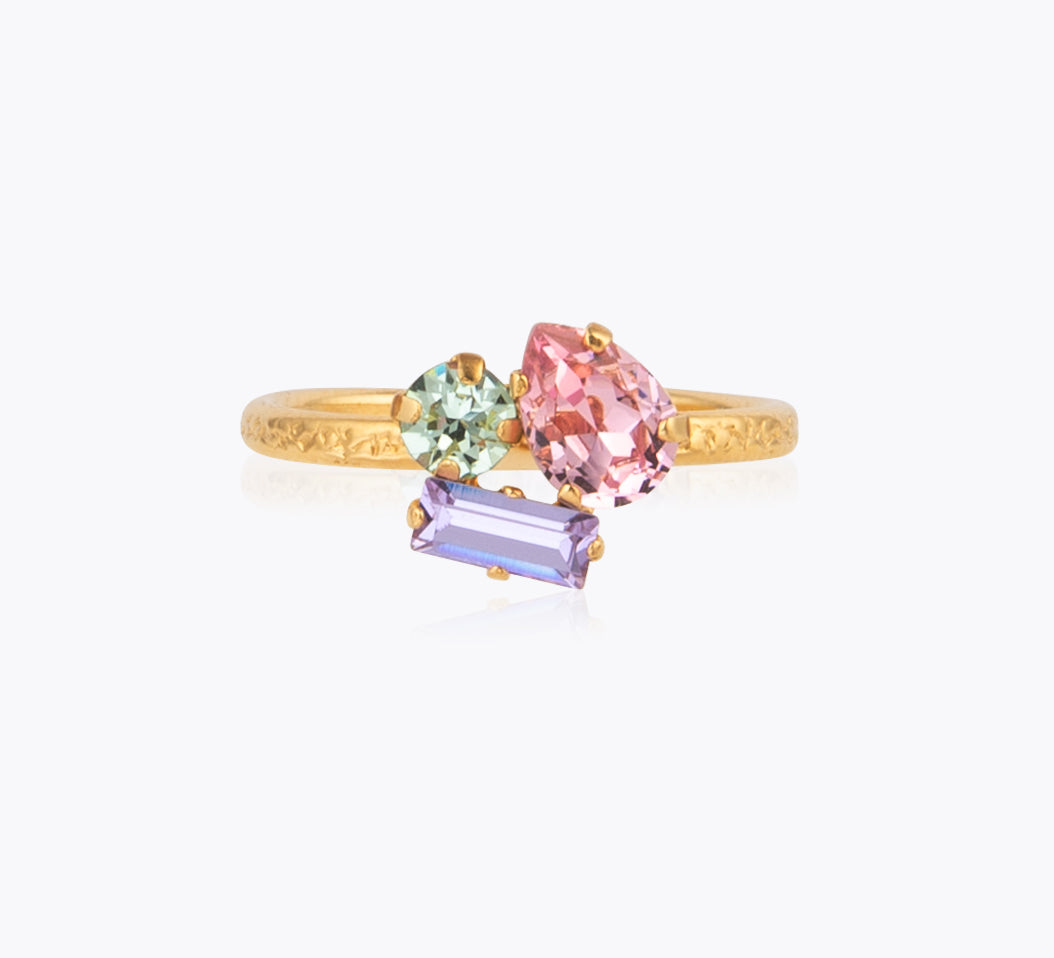 Caroline Svedbom - Isa Ring Pastel Combo Gold