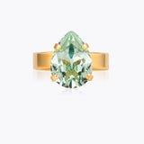 Caroline Svedbom - Mini Drop Ring Chrysolite Gold