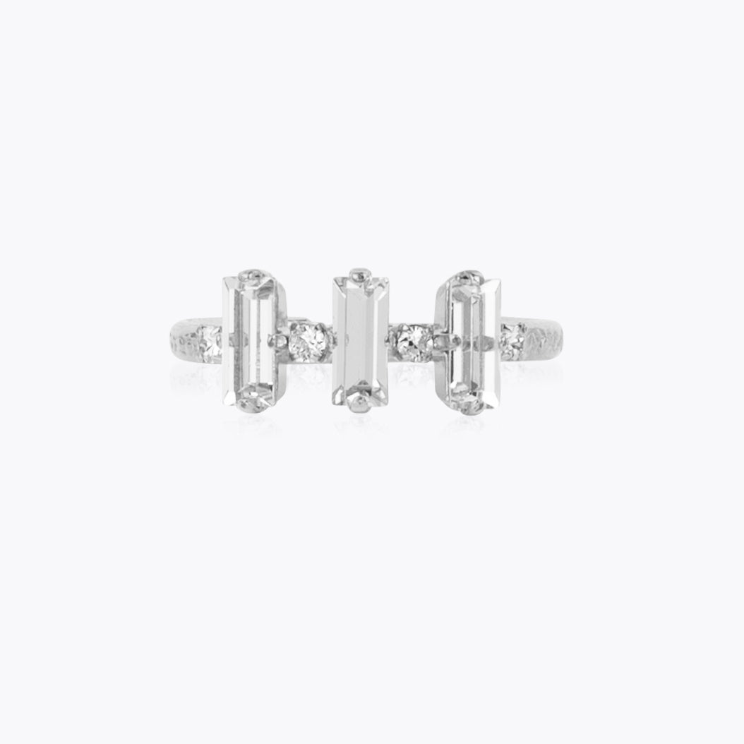 Caroline Svedbom - Nina Ring Crystal Rhodium