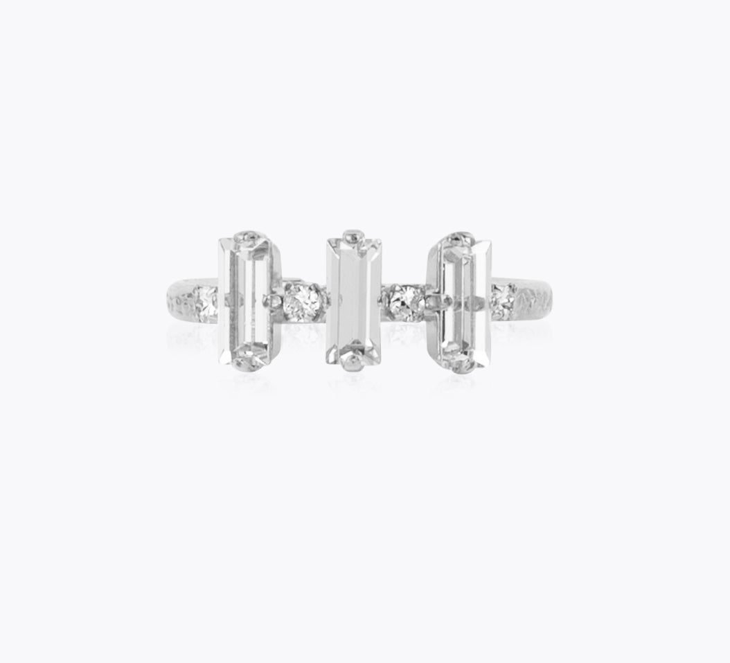 Caroline Svedbom - Nina Ring Crystal Rhodium