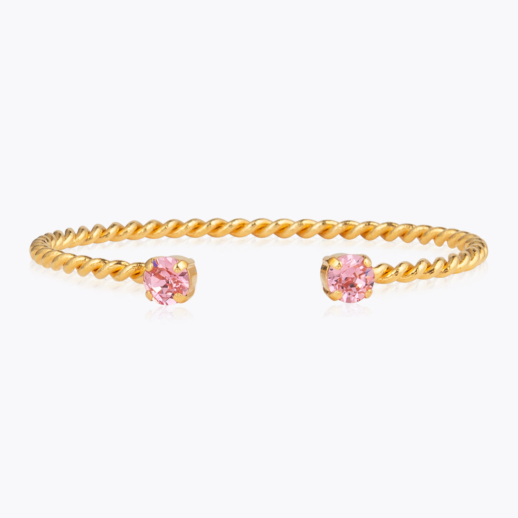 Caroline Svedbom - Mini Twisted Bracelet Light Rose Gold