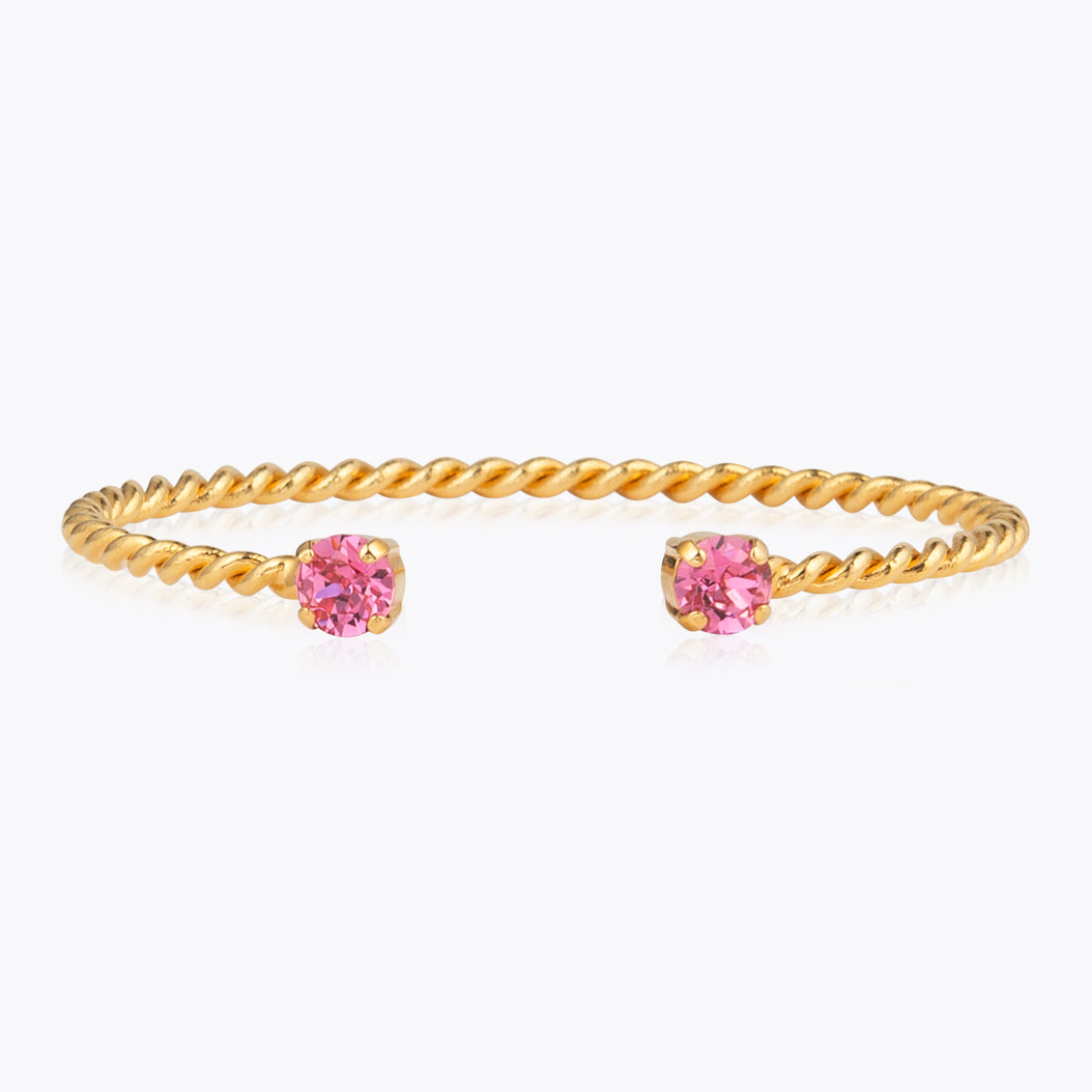 Caroline Svedbom - Mini Twisted Bracelet Rose Gold