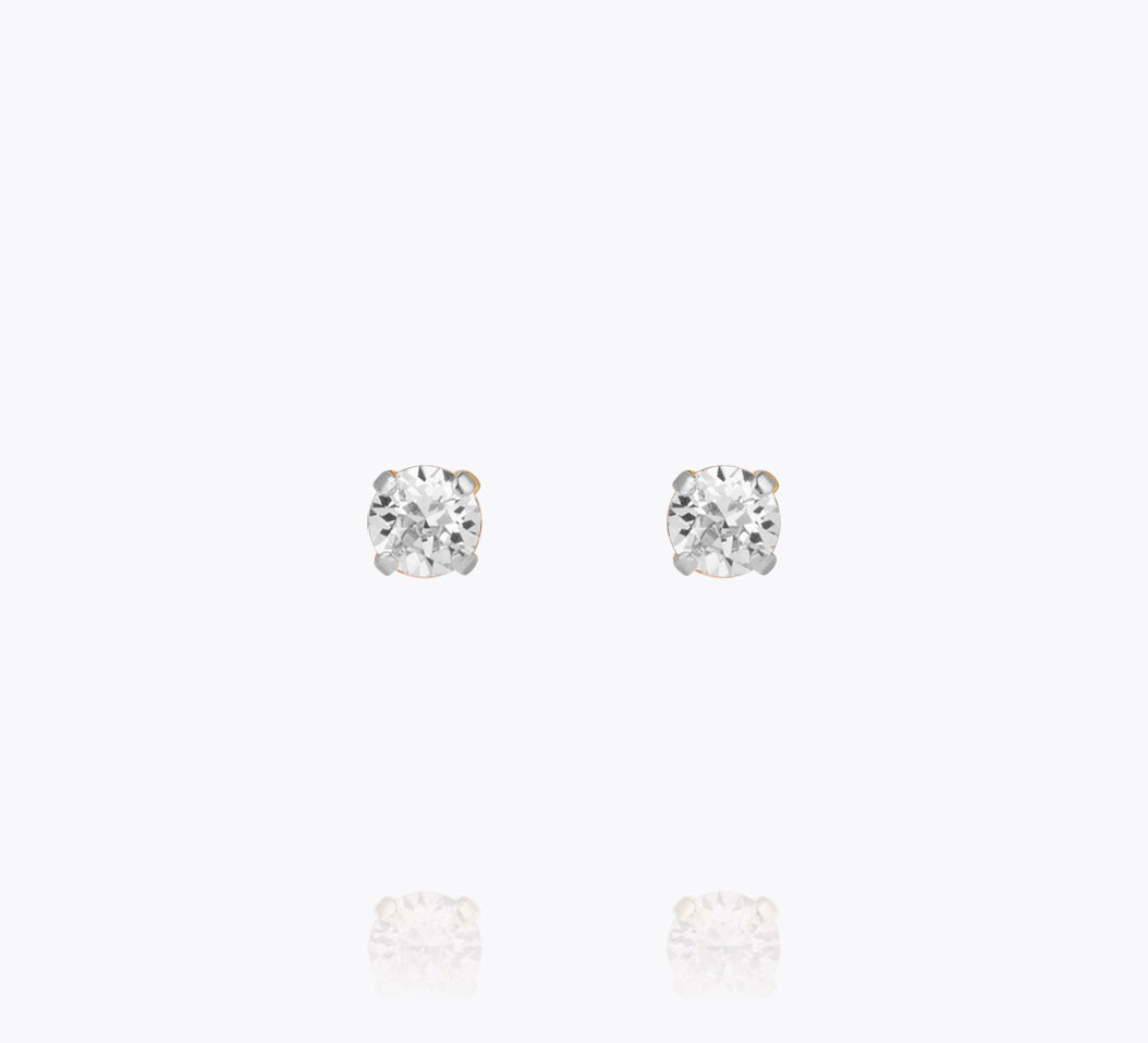 Caroline Svedbom - Mini Stud Earrings Crystal Rhodium