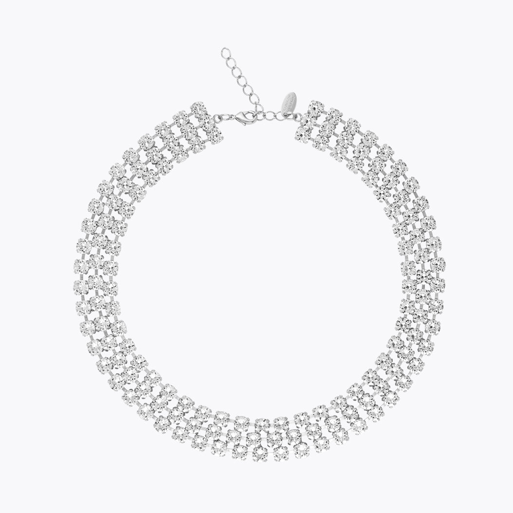 Caroline Svedbom - Rosanna Necklace Crystal Rhodium