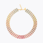Caroline Svedbom - Rosanna Necklace Pastel Rainbow Combo Gold