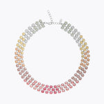 Caroline Svedbom - Rosanna Necklace Pastel Rainbow Combo Rhodium