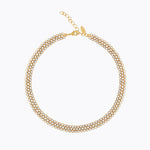 Caroline Svedbom - Siri Choker Crystal Gold