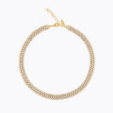 Caroline Svedbom - Siri Choker Crystal Gold