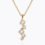 Caroline Svedbom - Elina Necklace Crystal Gold