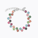 Caroline Svedbom - Fiona Bracelet Rainforest Combo Rhodium