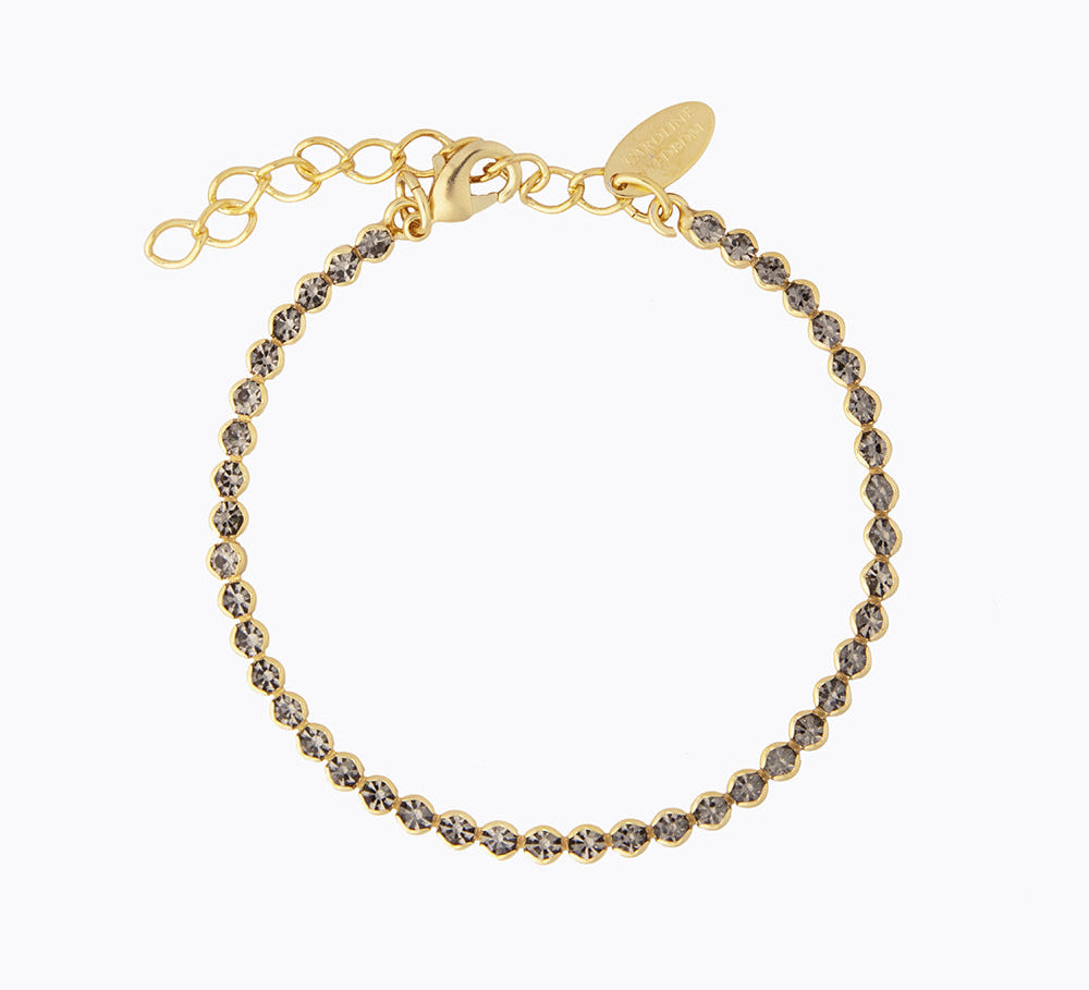 Caroline Svedbom - Siri Bracelet Black Diamond Gold