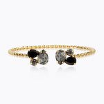 Caroline Svedbom - Alisia Bracelet Black Combo Gold