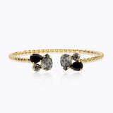 Caroline Svedbom - Alisia Bracelet Black Combo Gold