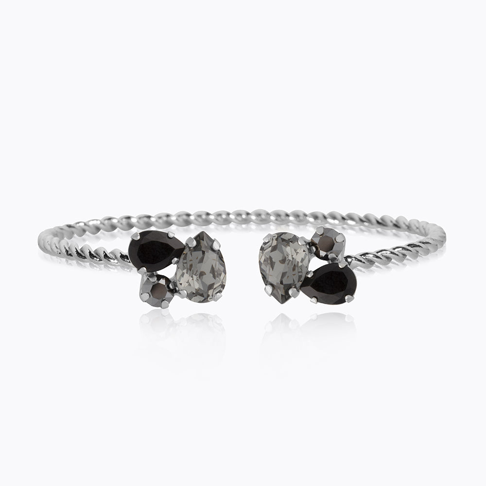 Caroline Svedbom - Alisia Bracelet Black Combo Rhodium