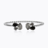 Caroline Svedbom - Alisia Bracelet Black Combo Rhodium