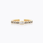 Caroline Svedbom - Tracy Ring Jet Gold