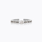 Caroline Svedbom - Tracey Ring Jet Rhodium