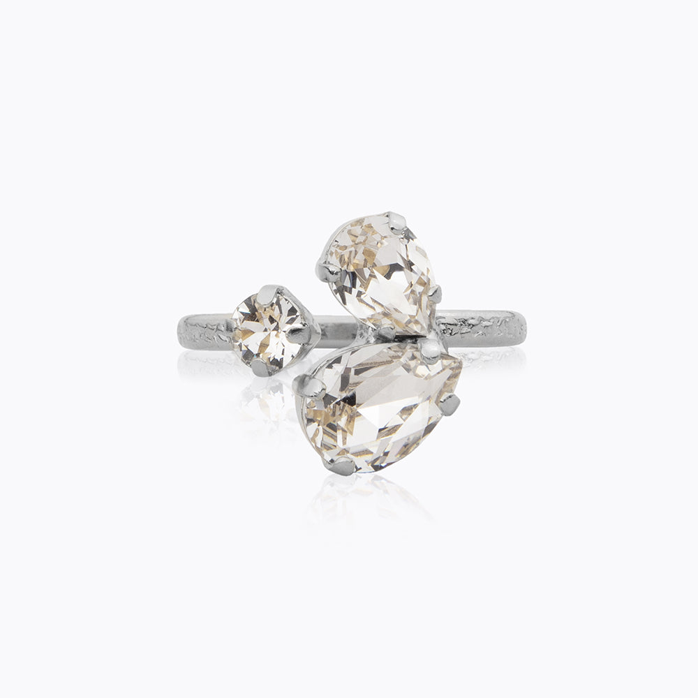 Caroline Svedbom - Alisia Ring Crystal Rhodium