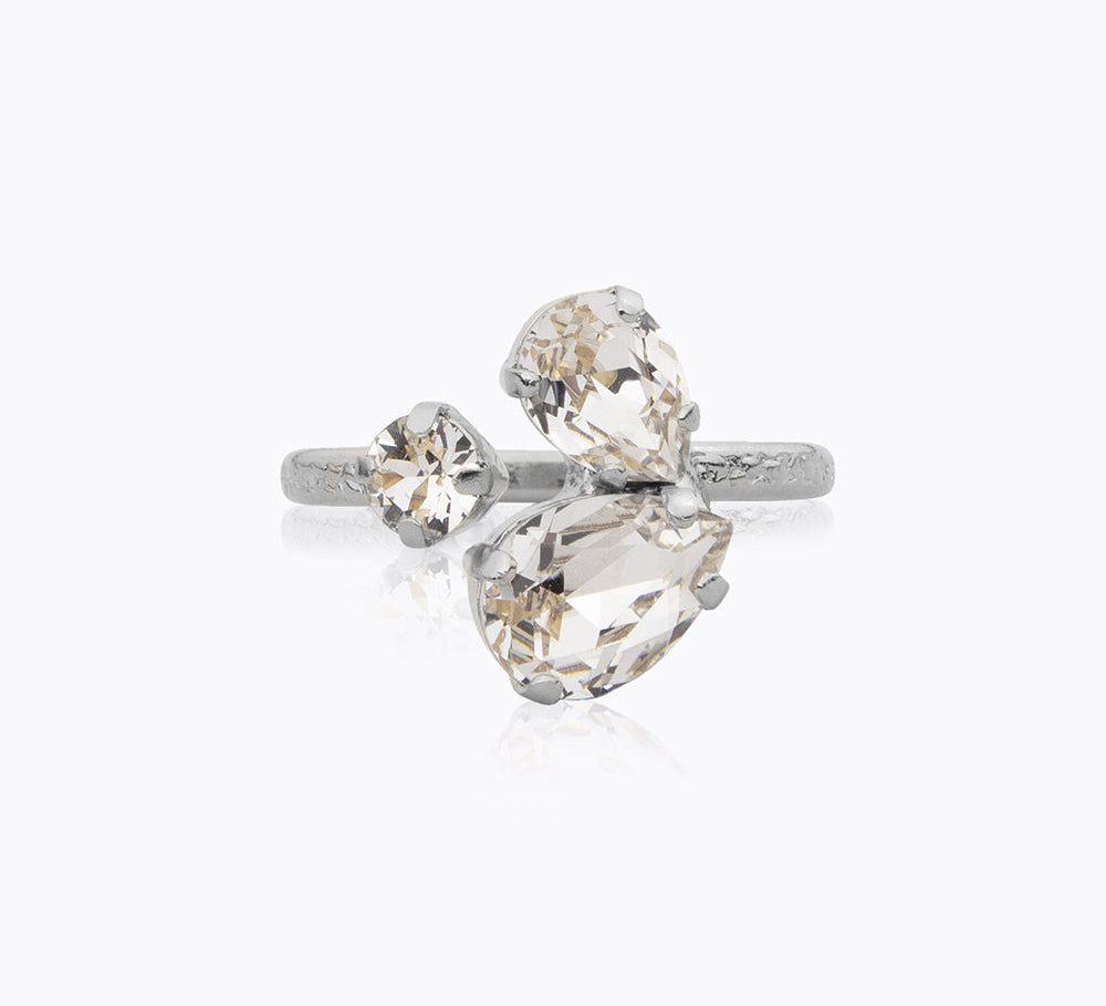 Caroline Svedbom - Alisia Ring Crystal Rhodium