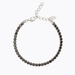 Caroline Svedbom - Jet Hematite Bracelet Jet Hematite Rhodium