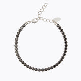 Caroline Svedbom - Jet Hematite Bracelet Jet Hematite Rhodium