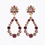 Caroline Svedbom - Grace Earrings Violet Combo Gold