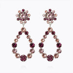 Caroline Svedbom - Grace Earrings Violet Combo Rhodium