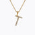 Caroline Svedbom - Mini Letter Necklace Letter T Gold