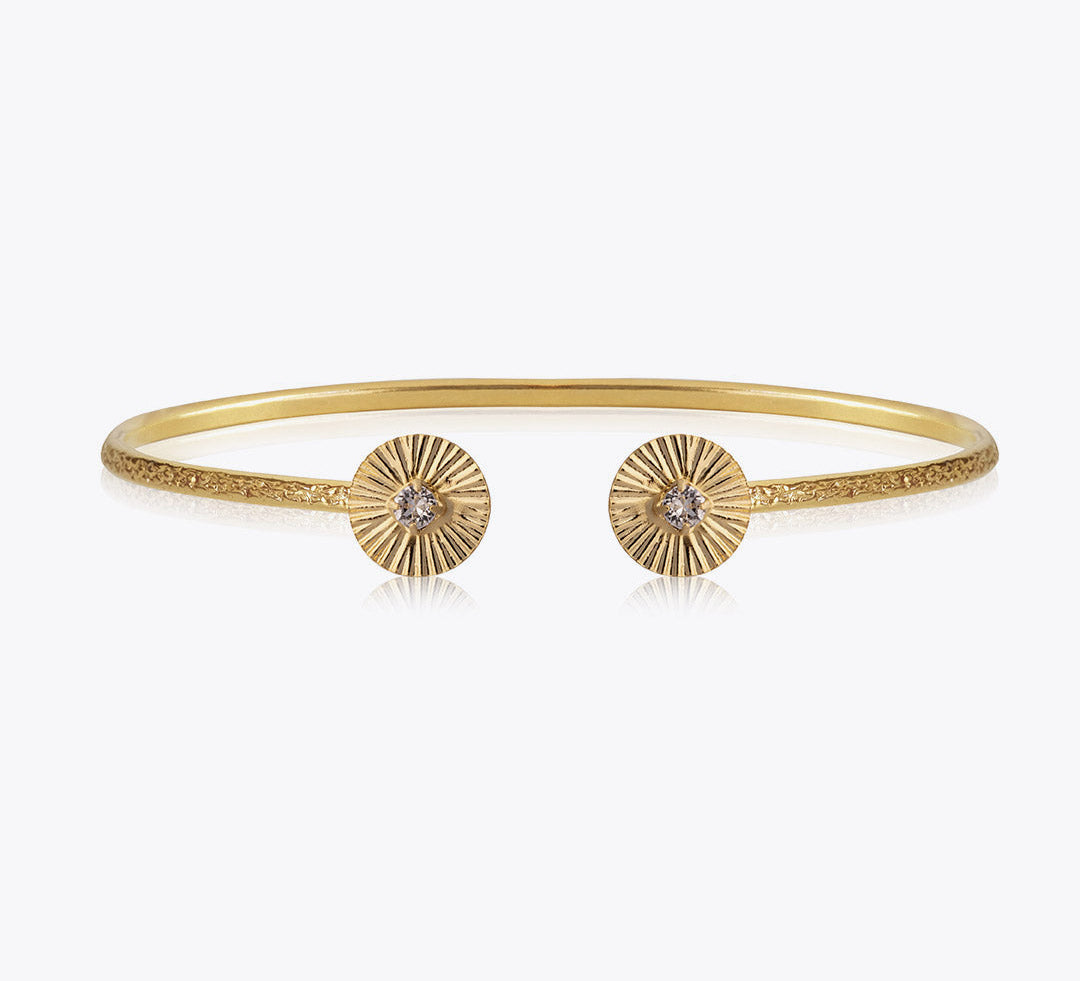 Caroline Svedbom - Odessa Bracelet Crystal Gold