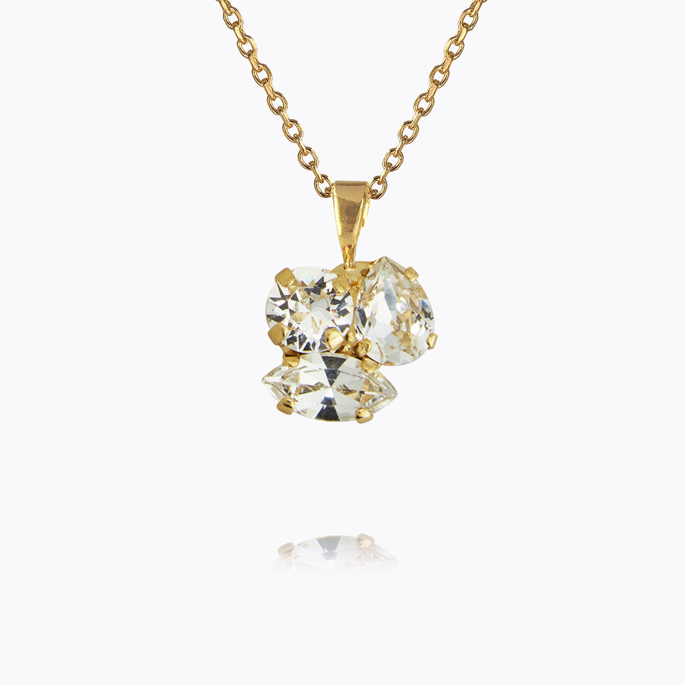 Caroline Svedbom - Ana Necklace Crystal Gold