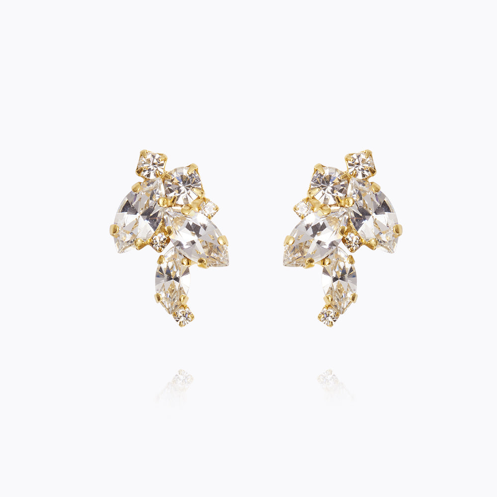 Caroline Svedbom - True Love Earrings Crystal Gold