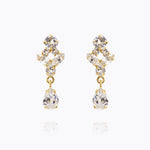 Caroline Svedbom - Like Lovers Do Earrings Crystal Gold