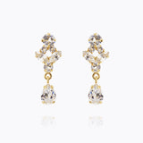 Caroline Svedbom - Like Lovers Do Earrings Crystal Gold