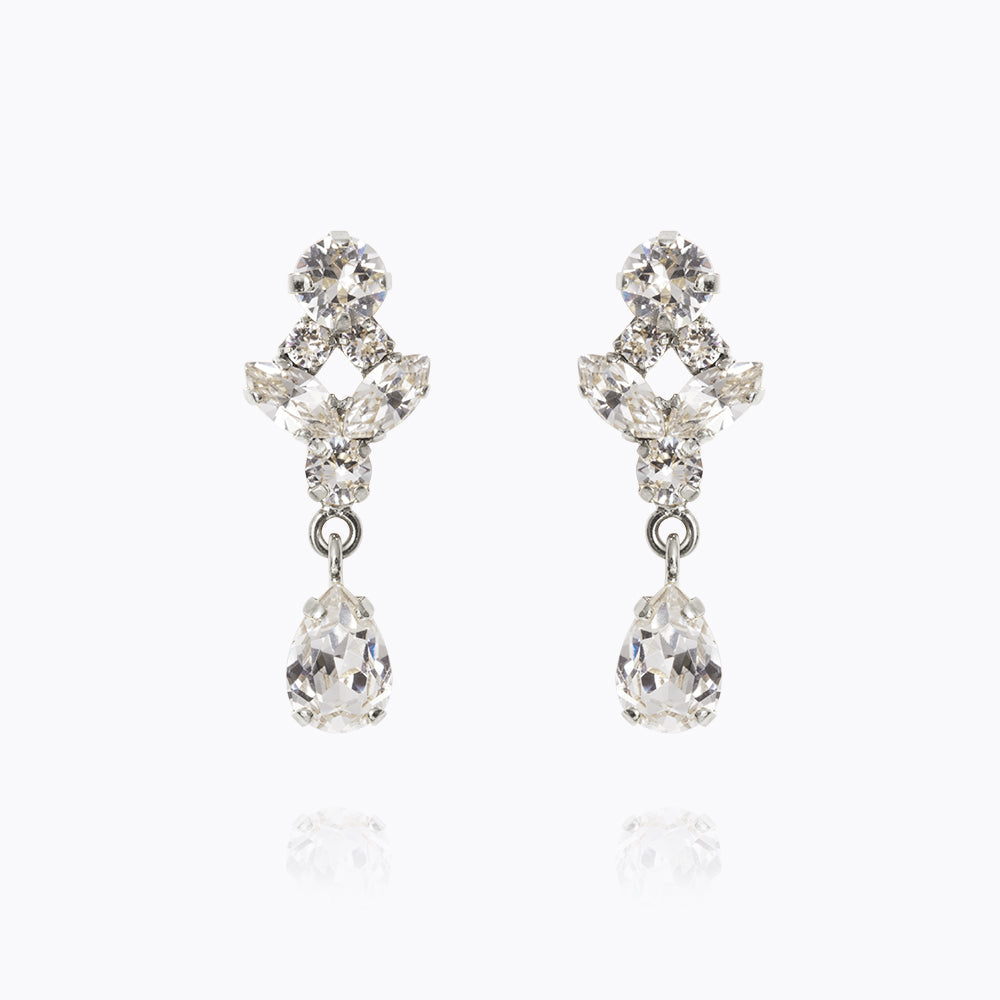 Caroline Svedbom - Like Lovers Do Earrings Crystal Rhodium