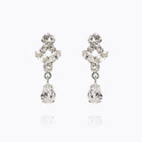 Caroline Svedbom - Like Lovers Do Earrings Crystal Rhodium