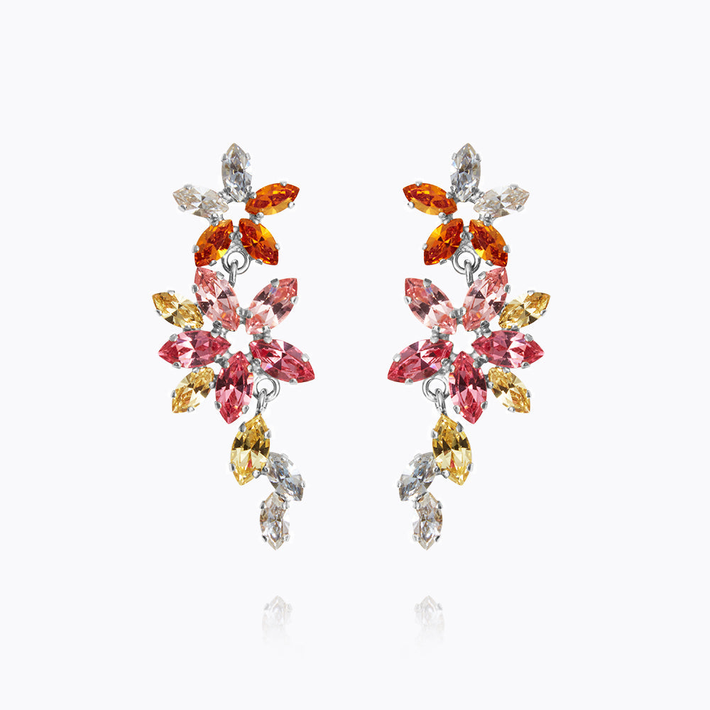 Caroline Svedbom - Melia Earrings Marigold Combo Rhodium