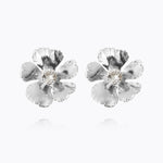 Caroline Svedbom - Anemone Earrings Crystal Rhodium