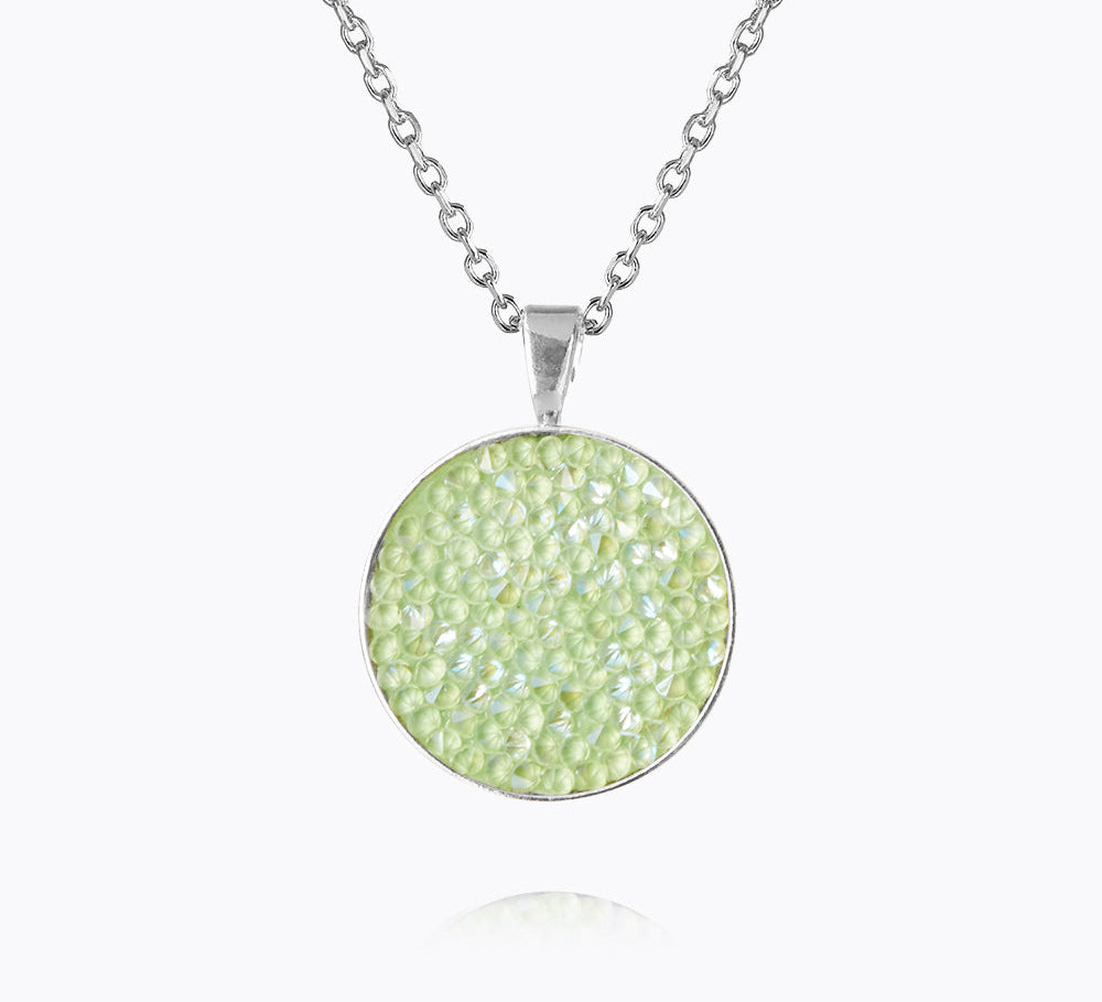 Caroline Svedbom - Chloe Necklace Chrysolite Rhodium
