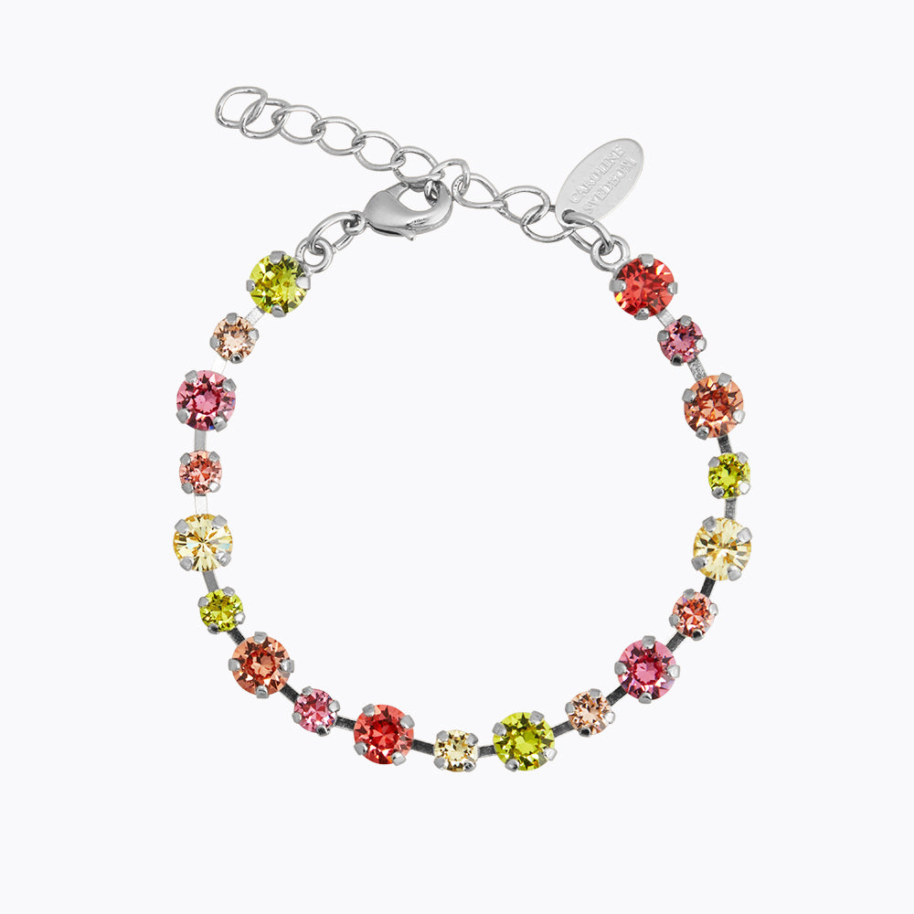 Caroline Svedbom - Calanthe Bracelet Tropicana Combo Rhodium