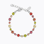 Caroline Svedbom - Calanthe Bracelet Tropicana Combo Rhodium