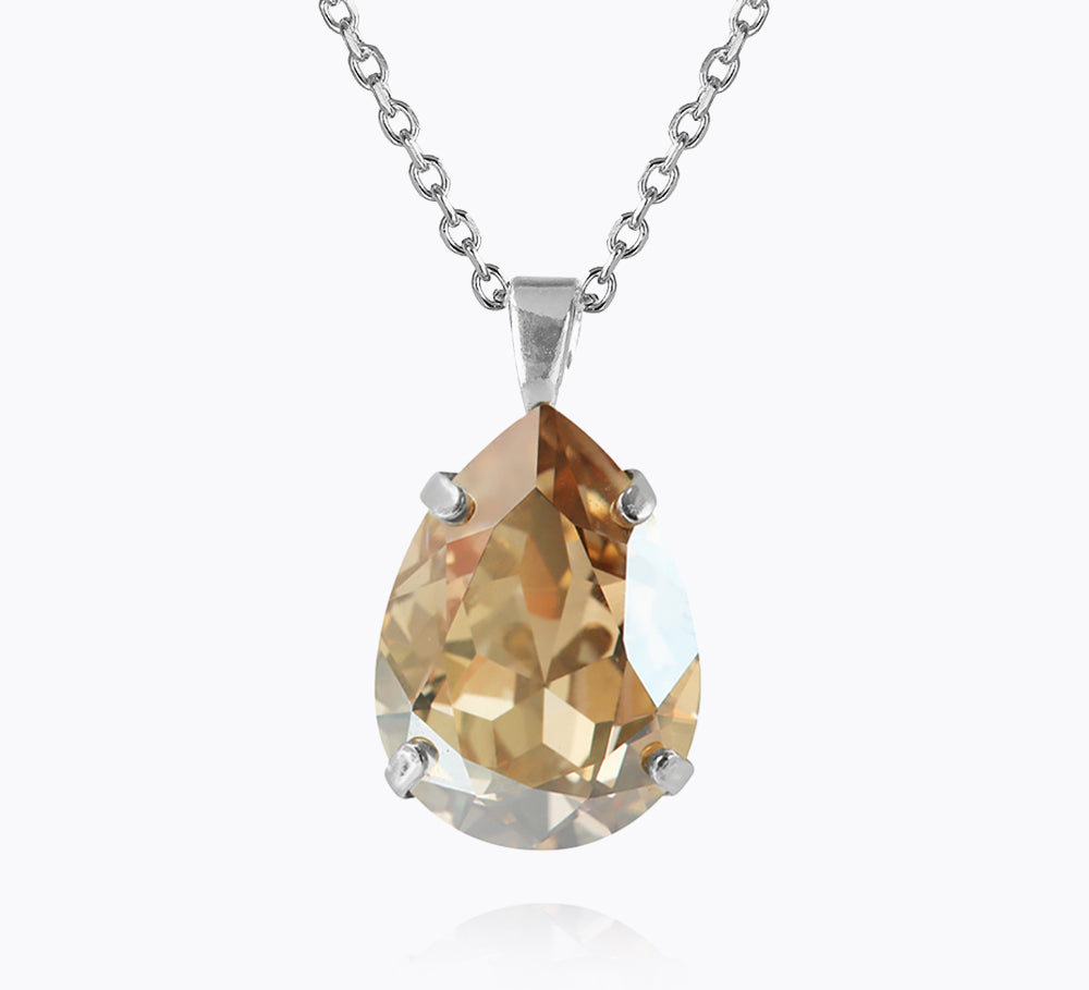 Classic Drop Necklace / Golden Shadow