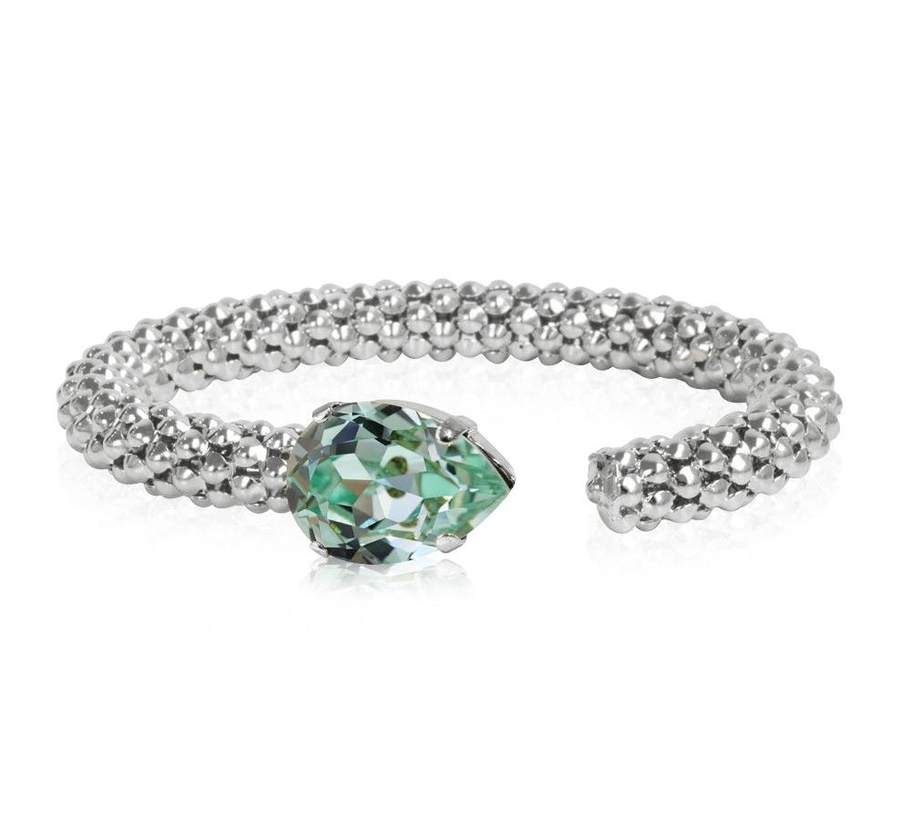 Caroline Svedbom - Classic Rope Bracelet Chrysolite Rhodium